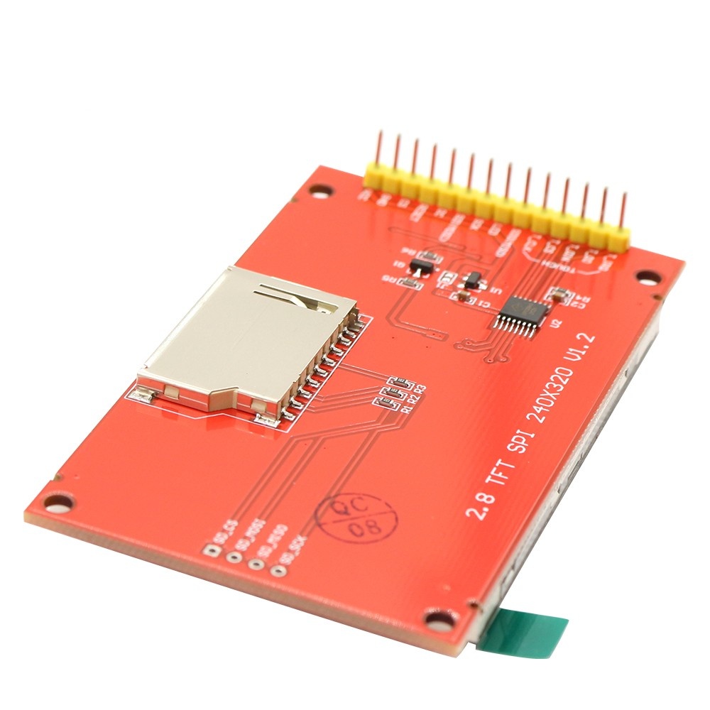 El módulo ILI9341 del tacto 240*320 TFT del módulo SPI LCD de 2,8 pulgadas se hunde al menos 4 IO
