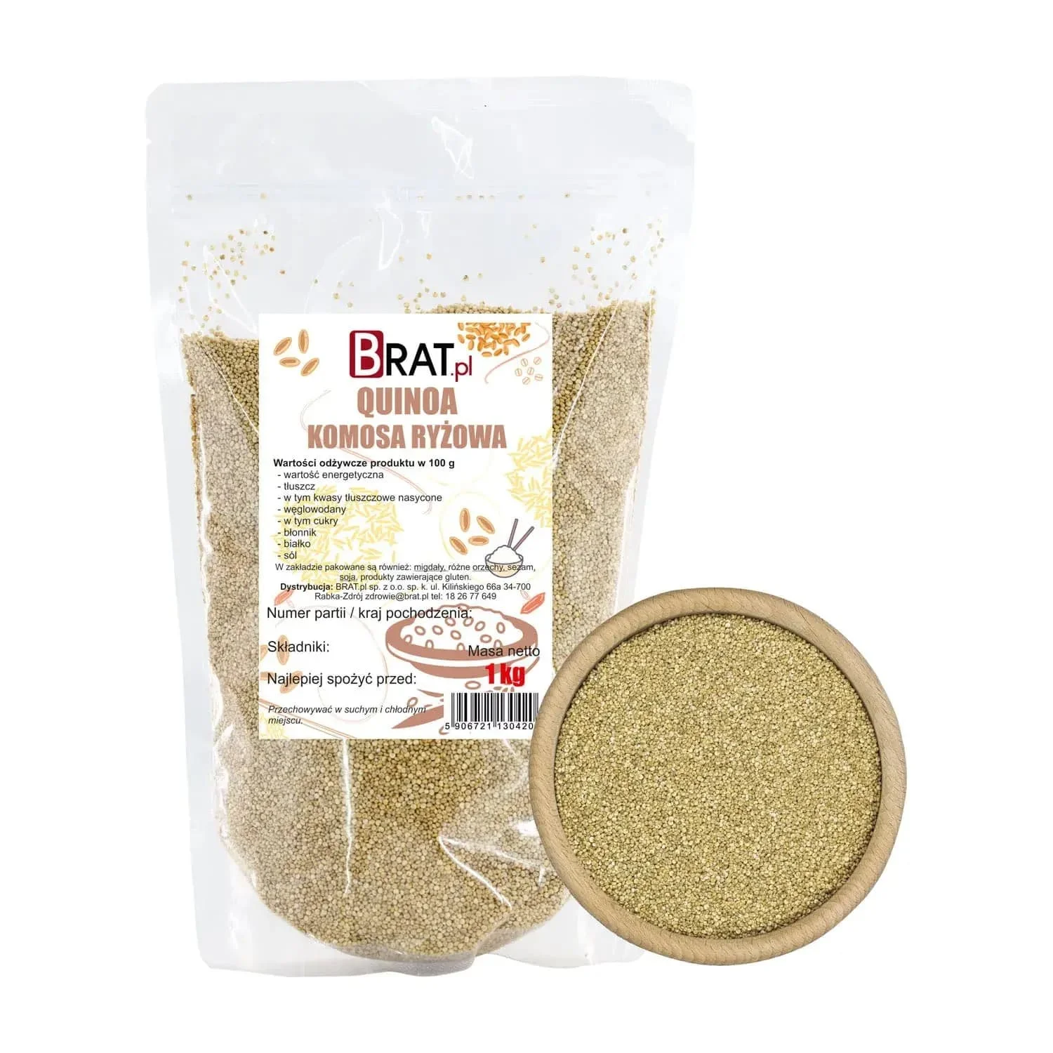 Quinoa biała - komosa ryżowa 1kg