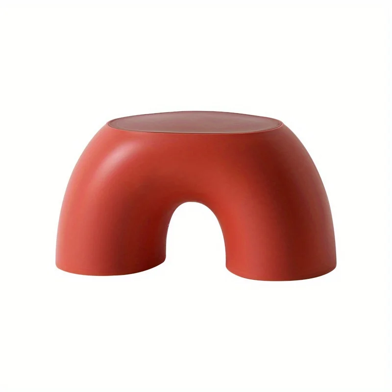 Colorful Stool Simple Ring Rainbow Small Bench Home Rounded Comfortable Stool Durable Non-slip Shoe Changing Stool Ins