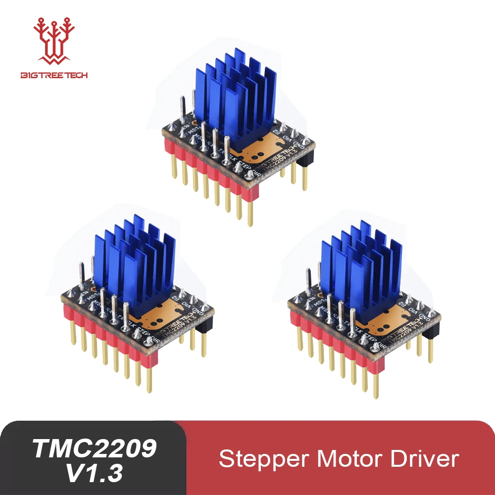 BIGTREETECH TMC2209 V1.3 Stappenmotor Driver UART VS TMC2208 TMC2130 3D Printer Onderdelen Voor Octopus V1.1 SKR 2 Board Ender 3 V2