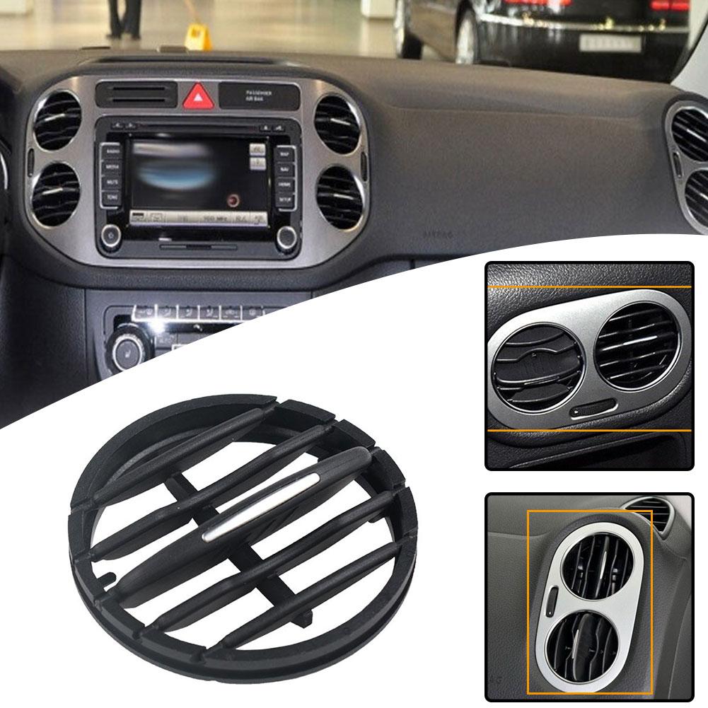 Interior do carro Ar Condicionado Ventilações, Capa para Volkswagen Tiguan 2010-2017, Grelha Dobrável, Acessórios