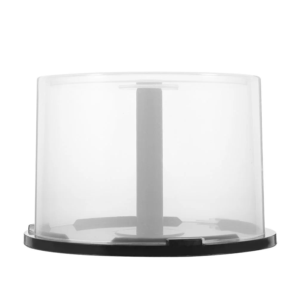 Storage Bucket Dvd Discs ganizer Empty Cd Container Plastic Storage Rack Compact Disk Holder Storage Box Unit