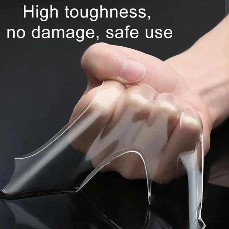 1pc Nano Tape Nastro biadesivo super resistente Adesivo extra forte Nastro trasparente impermeabile antiscivolo per cucina bagno