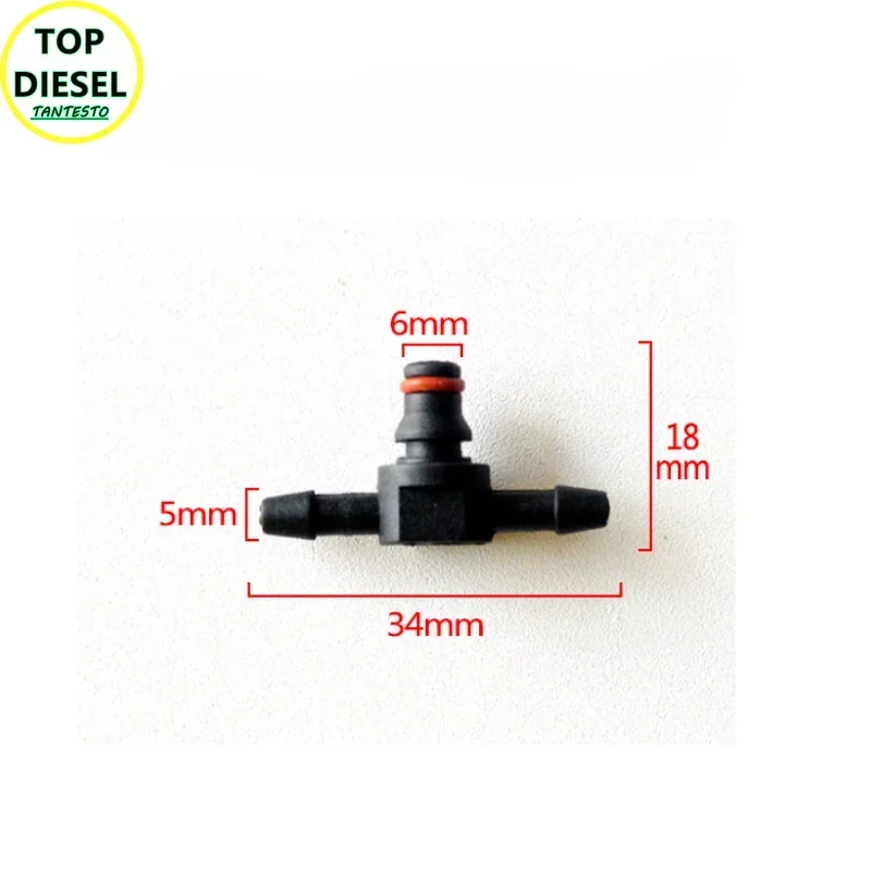 1PCS CRIN1 Diesel Common Rail Injector Oil Return Tube Connect Joints T-way L-way for 110