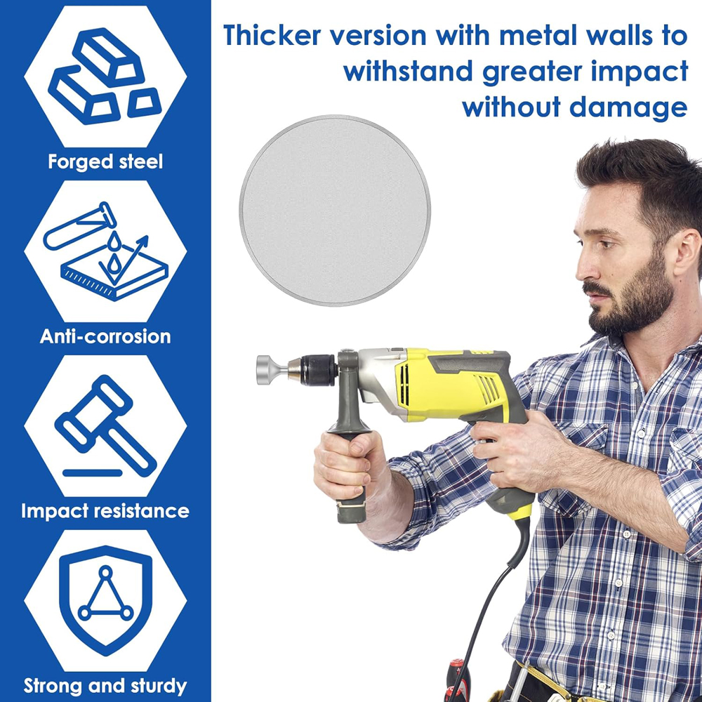 Chave de haste de aterramento de 85mm, broca de aço resistente, resistente ao desgaste, ampla compatibilidade, soquete para rotar