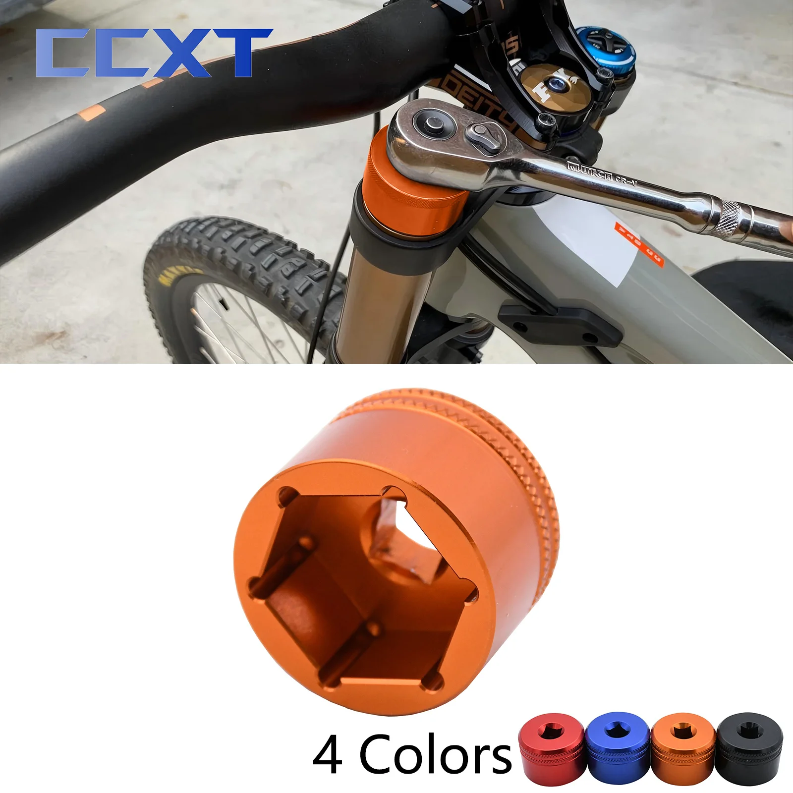24mm 26mm 28mm 32mm Bike Fork Topcap Socket Tool Compatible For Fox Fork Float 32 34 36 38 40 For Rockshox Suntour Epixon Epicon