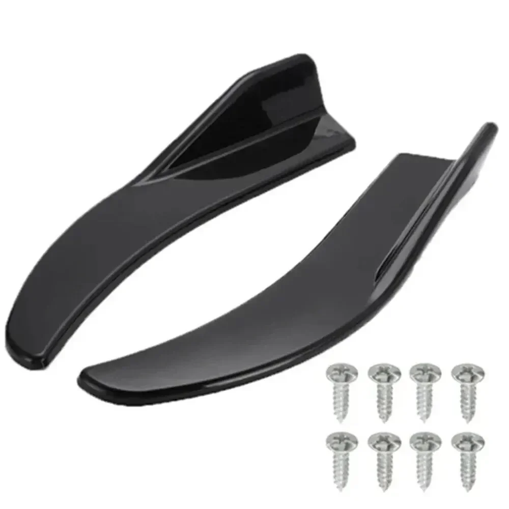Universal 1 Pair Car Bag Corner Bumper Spoiler Front Rear Lip Anti-Collision Car Side Skirt Anti Collision Rear Corner