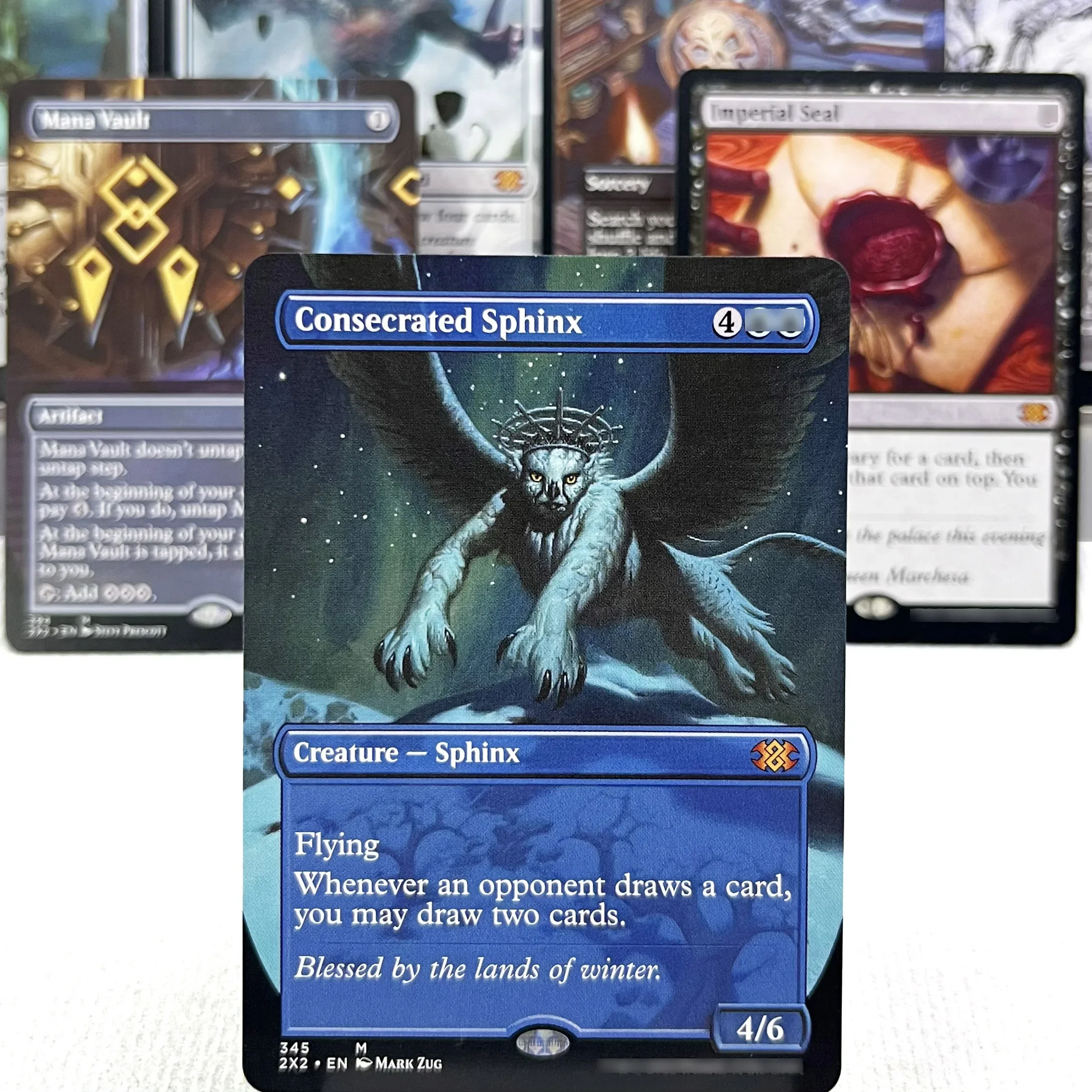 2X2 HOLO9-I02 Карты Tcg German Magical Consecrated Sphinx the Emrakul, the Aeons Torn Smothering Tithe gather