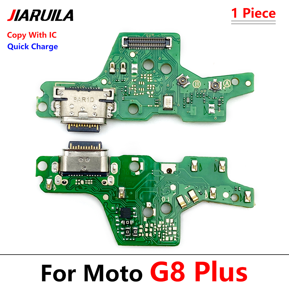 Para Motorola Moto G10 G20 G30 G50 G60 G100 E6 E7 Plus G8 Play G9 Plus conector de carga USB placa de puerto reemplazo flexible
