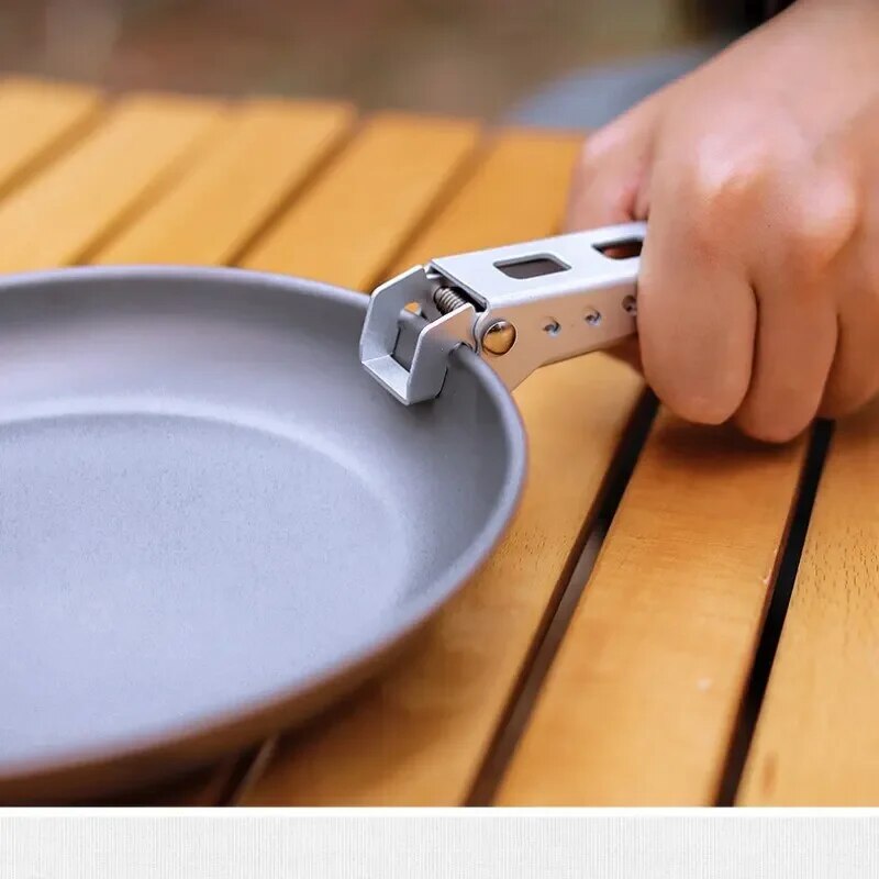 Pinza de aleación anticaliente para olla, accesorio de cocina para el hogar, al aire libre