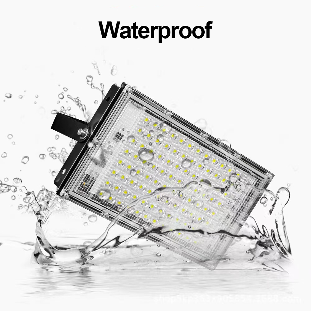 50W LED światło halogenowe oświetlenie zewnętrzne 220V 240V reflektor wodoodporny IP65 reflektor projektor LED Exterieur Focus Spotlight