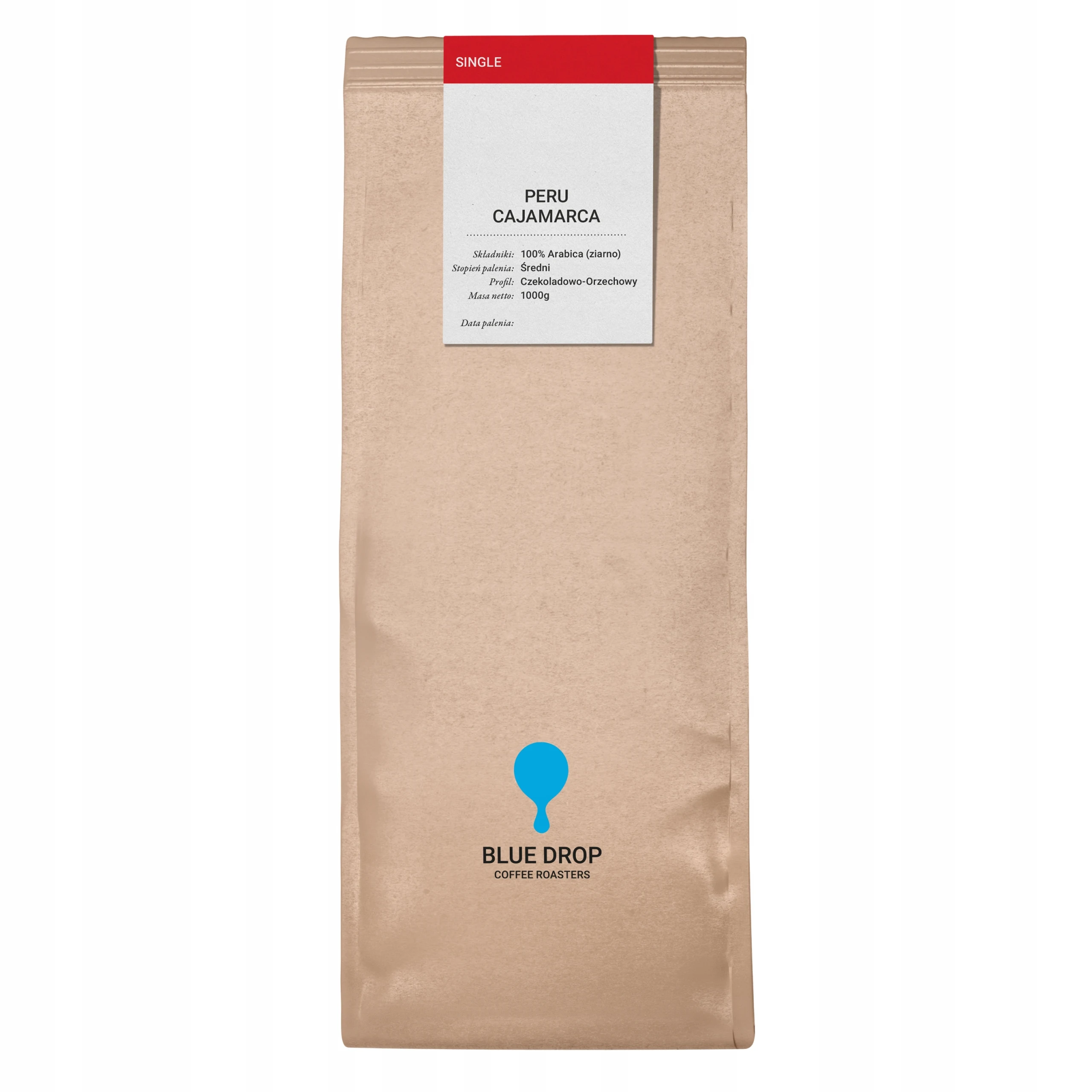 Kawa ZIARNISTA PERU CAJAMARCA Blue Drop 100% Arabica specialty 1kg Kawa Świeżo Palona