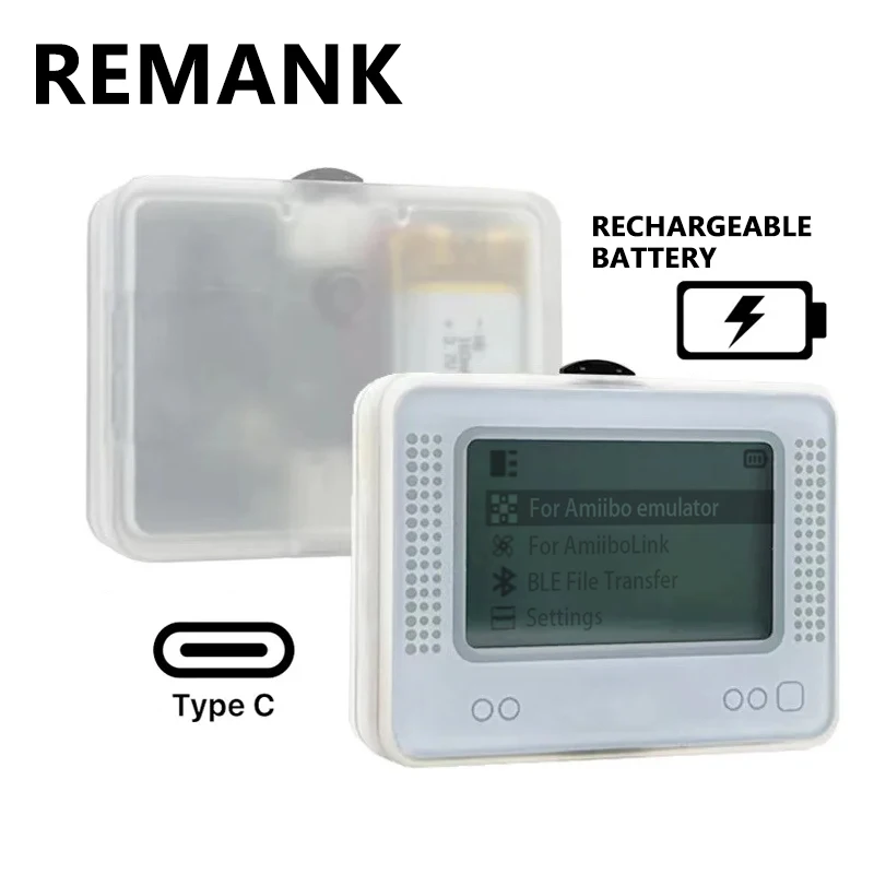 REMANK para emulador Amiibo Pixl NFC Pixl deslizamiento infinito para pixl Amiibo emulador interruptor simulador inteligente accesorios de consola de juegos