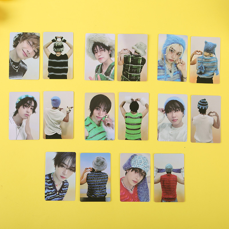 KPOP Korean Idols Photocard HYUNJIN FELIX Changbin Bangchan ATE Album Lomo Cards Photobook Card Poster Postcard Fans Collection