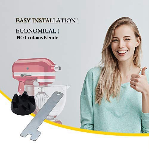 BABQ Ultra Durable 9704230   Coupleur d'entraînement de mélangeur avec Kit de clé, pièces de rechange pour KitchenAid, accessoires de remplacement