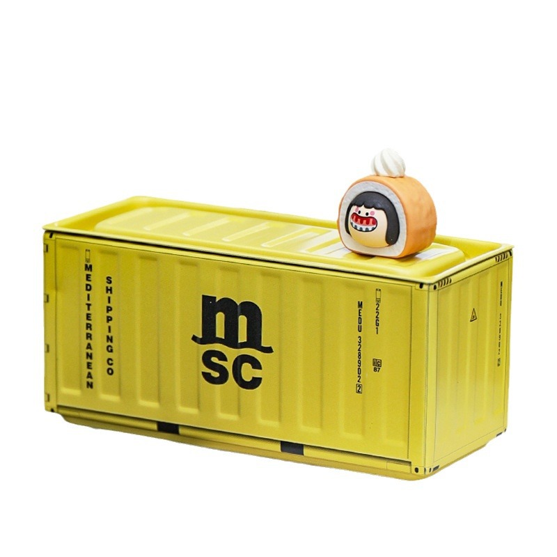 Mini Iron Storage Box Miniature Storage Iron Box Creative Decoration Collect Small Item Desktop Mini Container Model Kids Gifts