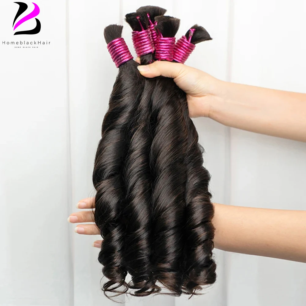 Extensões maiorias do cabelo humano, nenhuma trama, cru, vietnamita, Tissage, trançando pacotes, 100%