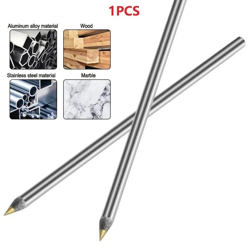 Hợp Kim Scribe Bút Carbide Scriber Bút Kim Loại GỖ Kính Cường Lực Cắt Dấu Bút Chì Gia Công Kim Loại Gỗ Dụng Cụ Cầm Tay