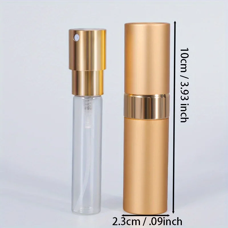 8ML Atomizer Perfume Spray Bottle for Travel Empty Cologne Dispenser Portable Sprayer