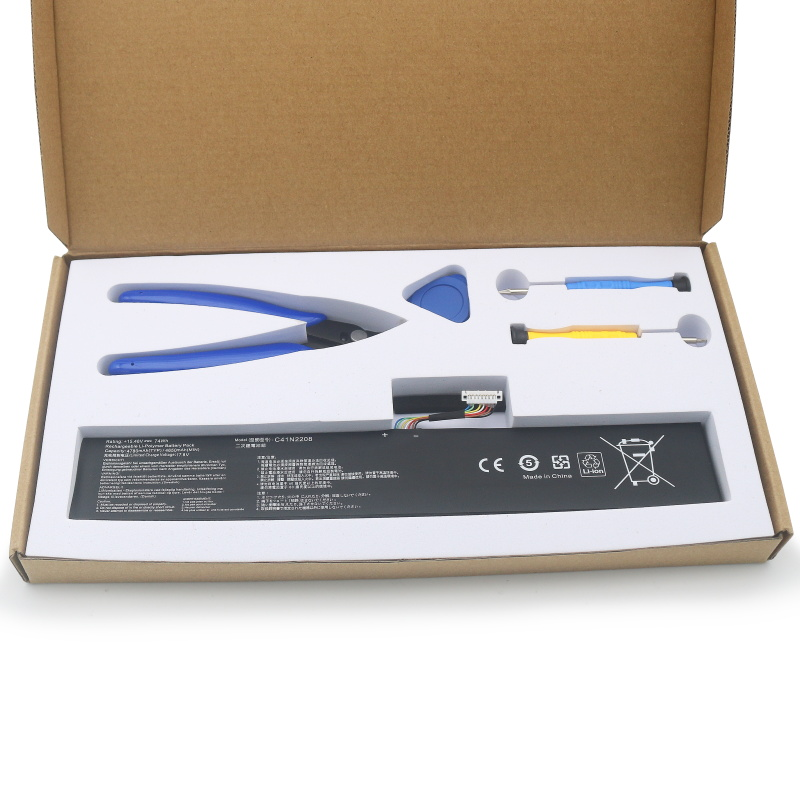 Новый аккумулятор DXT C41N2208 для ASUS ROG ALLY Gaming Handheld серии RC71L/PC71L Бесплатные все инструменты