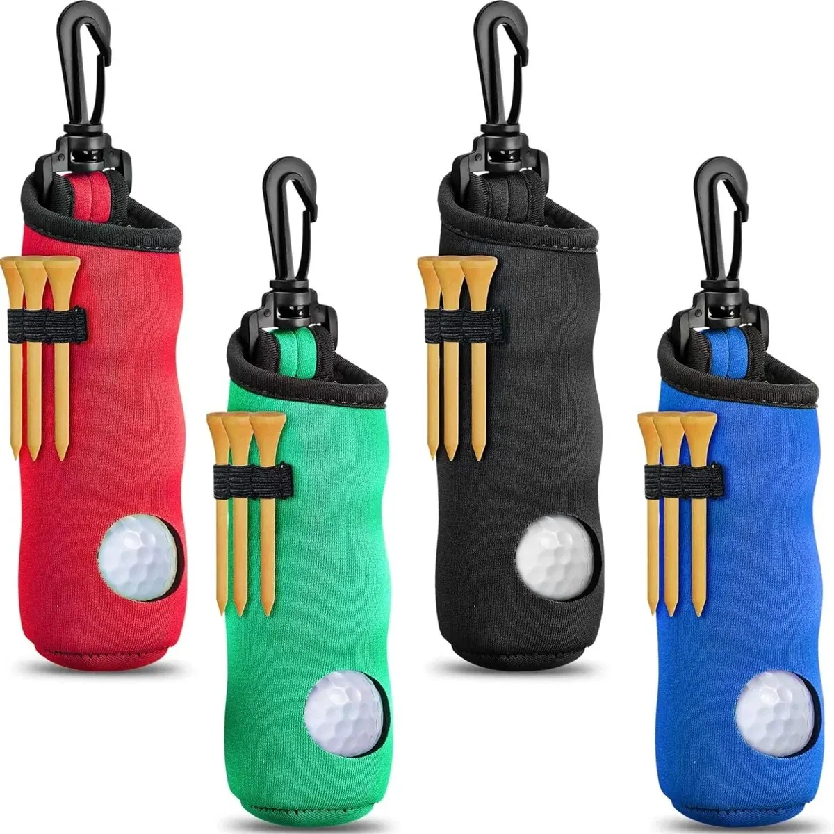 1 szt. Uchwyt na koszulkę golfową, torba do noszenia piłek golfowych, uchwyt na piłkę golfową, brelok do kluczy, klips do paska, akcesoria do prezentów golfowych