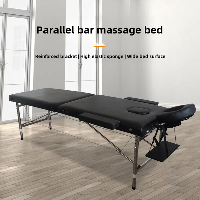 Lettino da massaggio multifunzionale portatile Pieghevole Massaggio di bellezza Letto push back Ispezione Lettino per esame sanitario