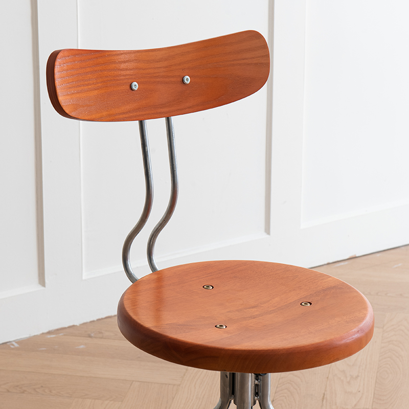 Nordic Moderne Design Bar Stühle Einstellbar Braun Bistro Hohe Luxus Barhocker Küche Drehbare Metall Banqueta Home Möbel