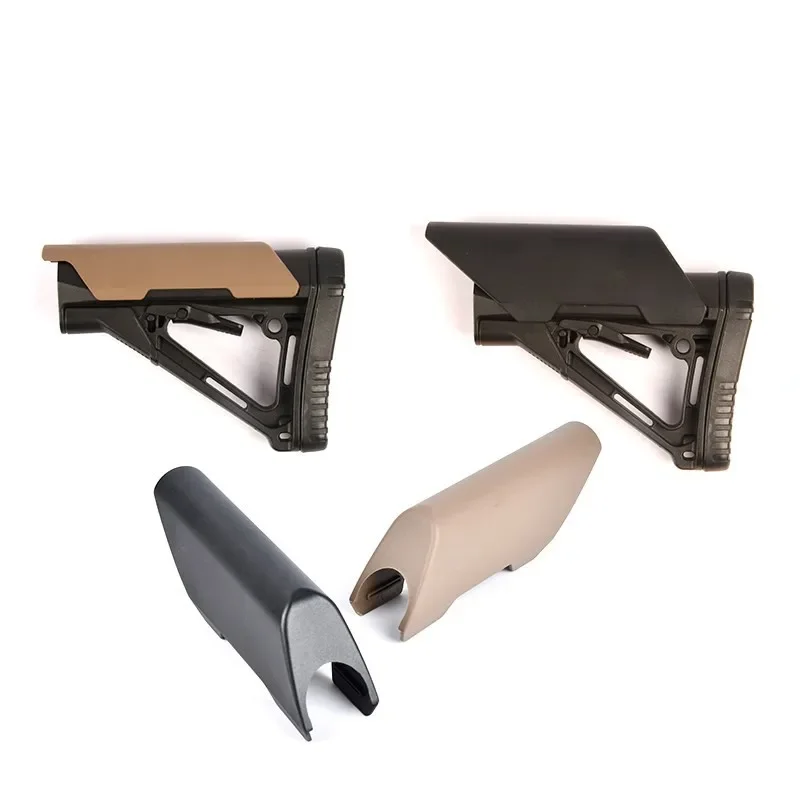 Riser de bochecha tático ctr, adequado para estoque sem gunstock ar 15 m4, intensificador de baixa altura, acessórios de caça airsoft