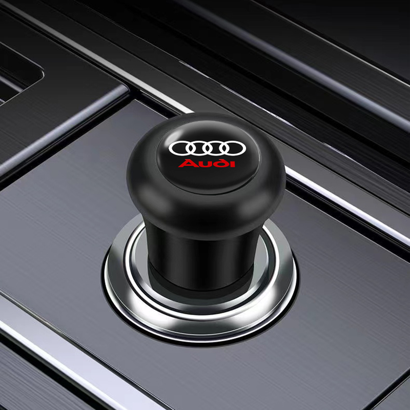 12V Metal Car Windproof Portable flameless Cigarette Lighter For Audi SLine QUATTRO Q3 Q5 Q7 RS3 RS4 RS5 A3 A4 B5 B7 B9 8p 8V