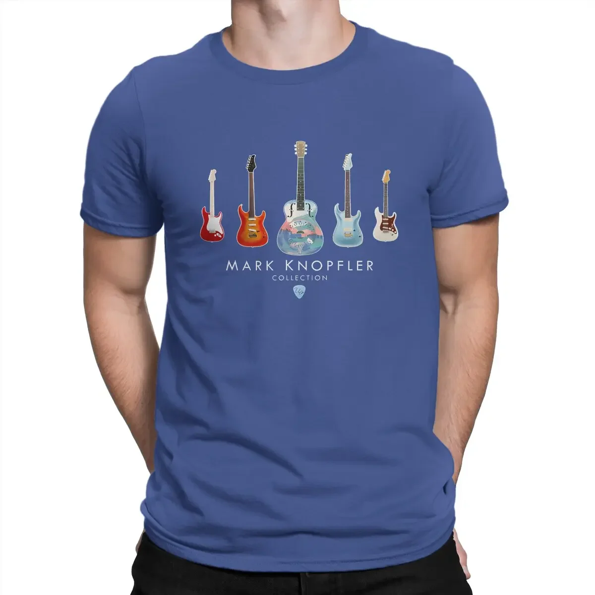 Kaus katun hadiah khas baju atasan tidak kembali US Band kreatif TShirt untuk pria penggemar leher bulat mode kelas berat murni