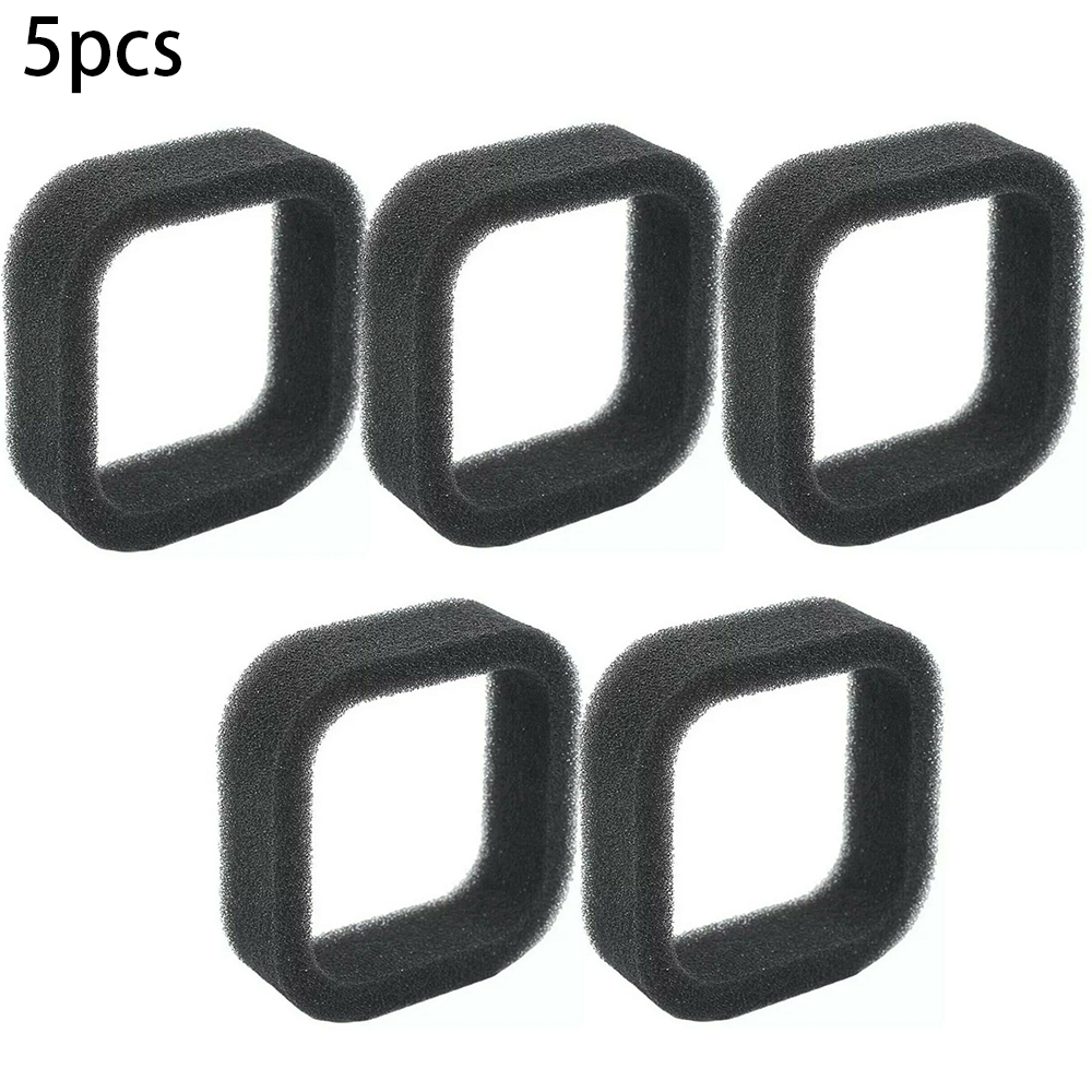 5Pcs/set Air Filter Sponge For Various Strimmers 50MM*43MM Lawn Mower Trimmer Part Garden Power Tool