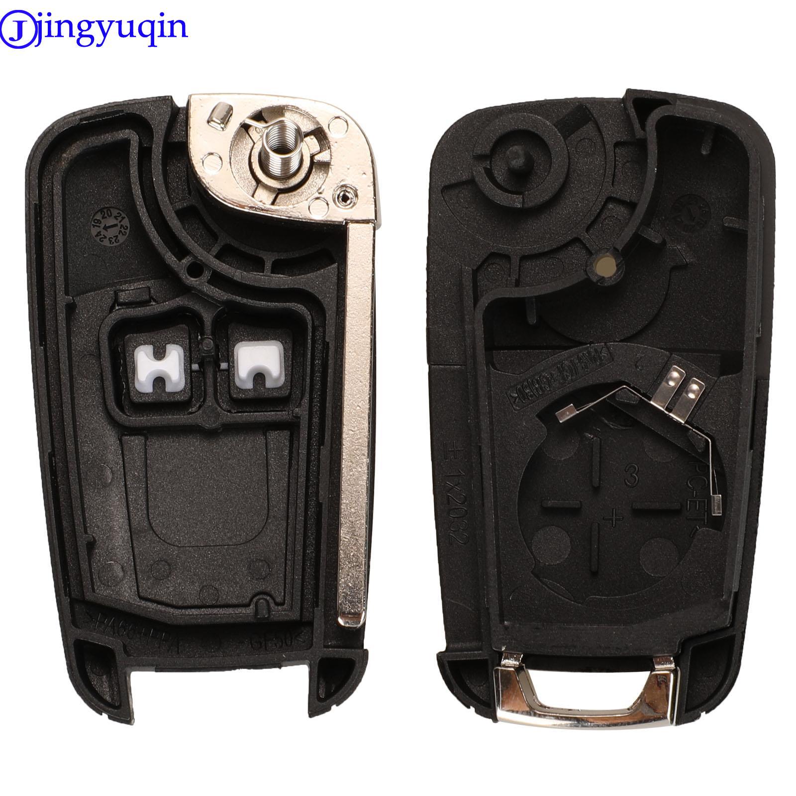 Jingyuqin-リモートキーシェル,2/3/4/5 b,ビュイック用,シボレークルーズ用,opel vauxhall insignia astra zafira