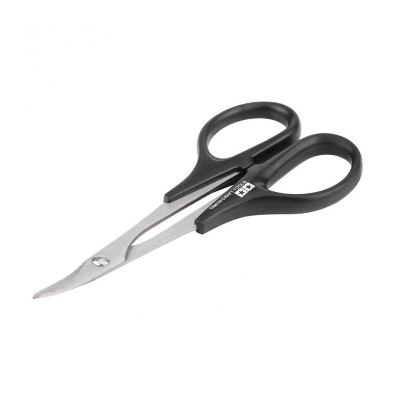 TAMIYA Metal Hard Stainless Steel RC Car Scissor Toll 74005 For RC Vehicle Boat Body Shell Bodyshell Curved Scissors RC Tool