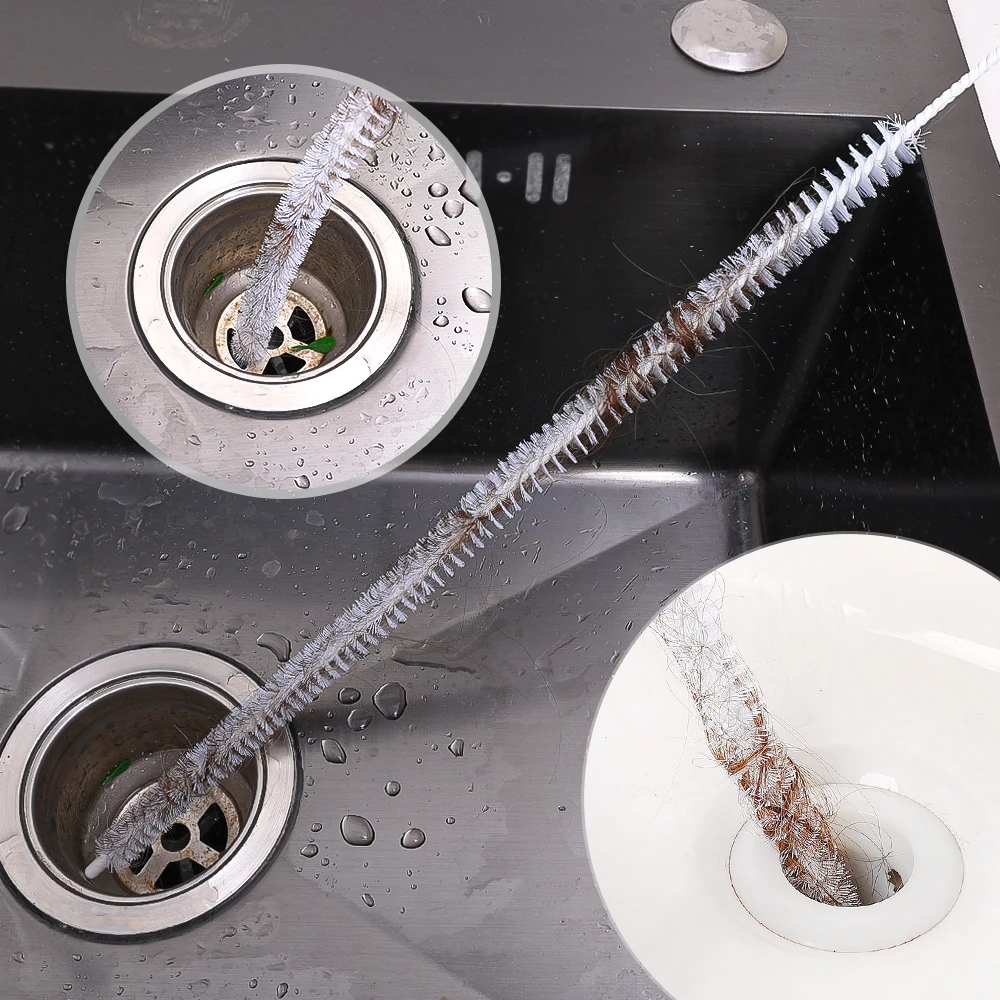 Flexible Long Pipeline Cleaning Brush Multipurpose Washing Machine Dryer Lint Remover Kitchen Sewer Dust Cleaner Brushes Tools