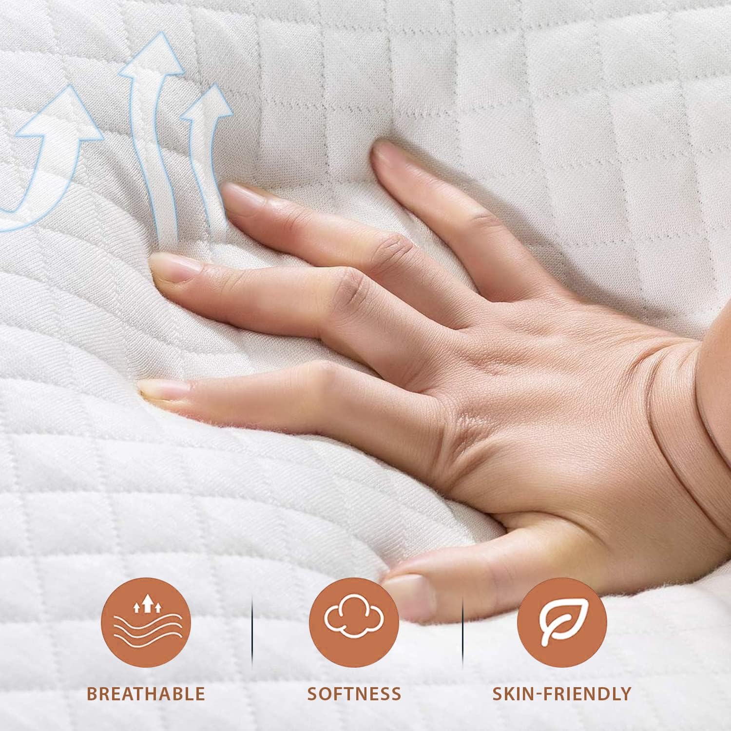 5 Inch Twin Gel Memory Foam Mattress Fiberglass Free/CertiPUR-US Certified/Bed-in-a-Box/Cool Sleep & Comfy Support/Medium Firm m