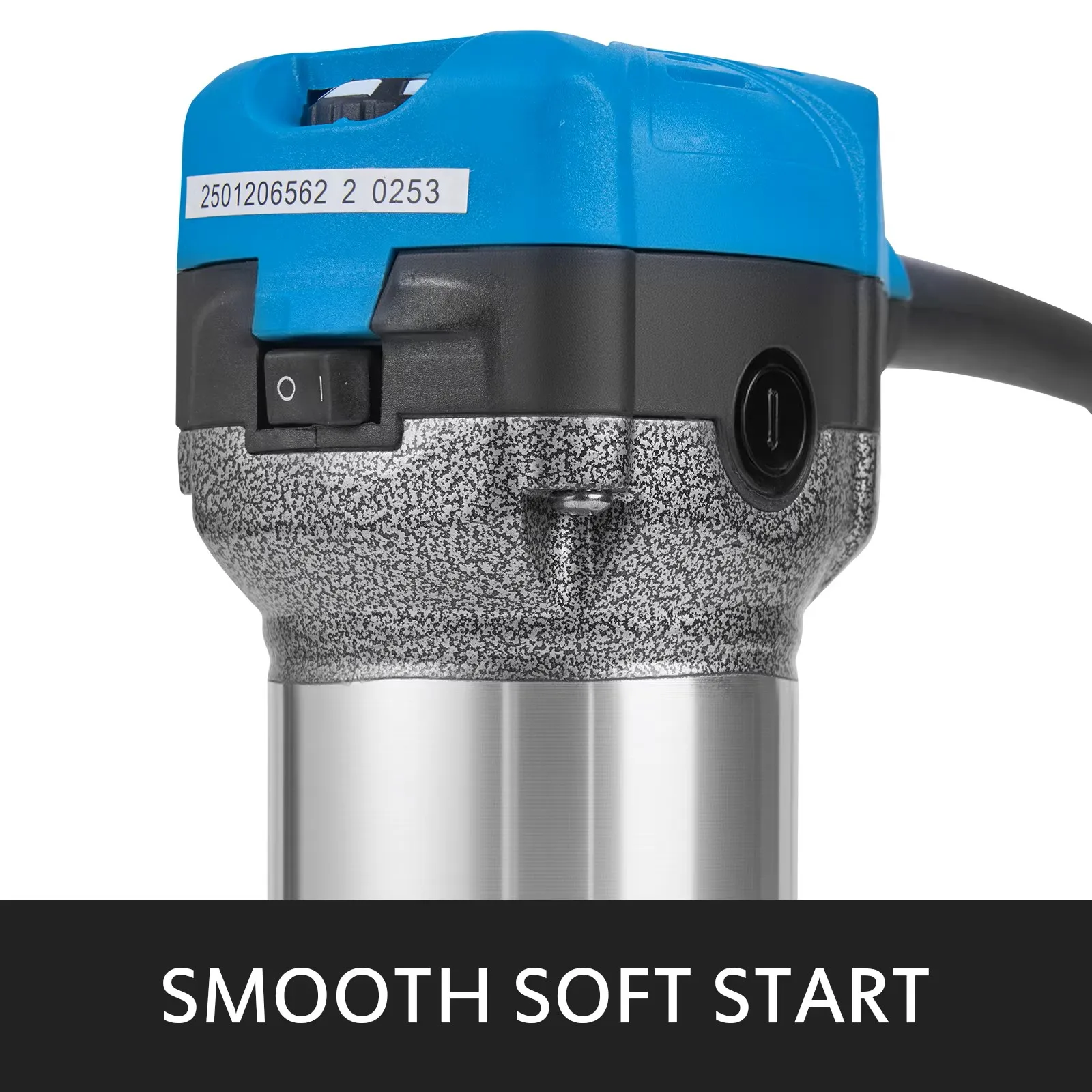 SucceBuy Kit router compatto Soft Start da 800 W a velocità variabile 10000-30000 giri/min con base fissa, base a tuffo, base inclinabile e base offse