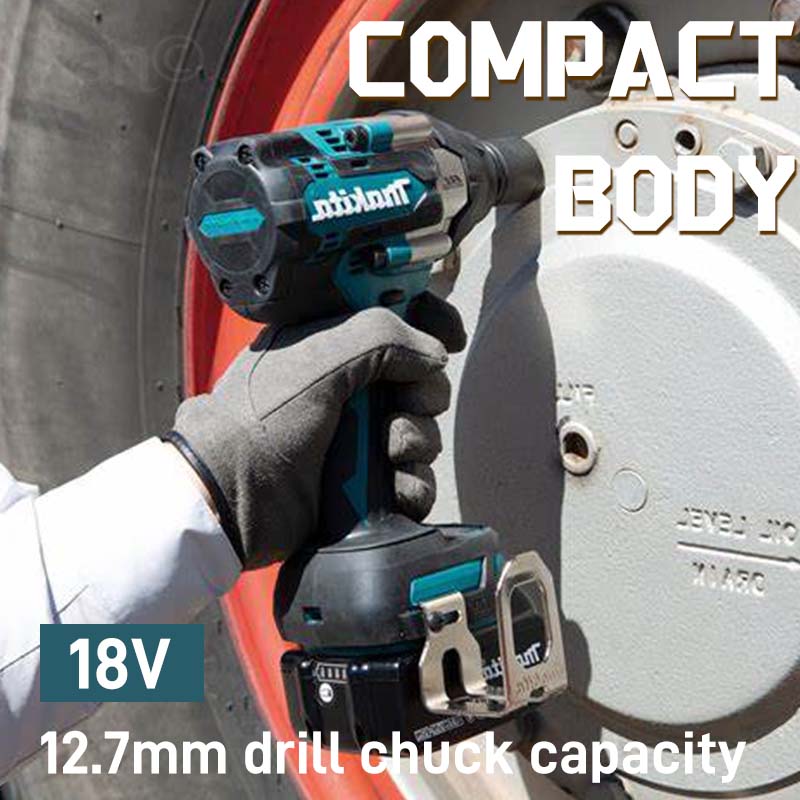 Makita accu-slagmoersleutel borstelloze motor variabele snelheid elektrische sleutel hoge efficiëntie duurzaam DTW700