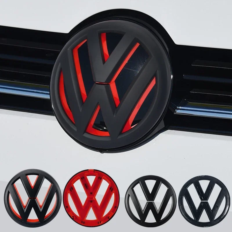 Emblemas dianteiros do carro Grill, Emblema Traseiro Tronco, Tampas de Tampa, Logotipo Adesivo para VW Volkswagen Golf 6, Golf6, MK6, GTI