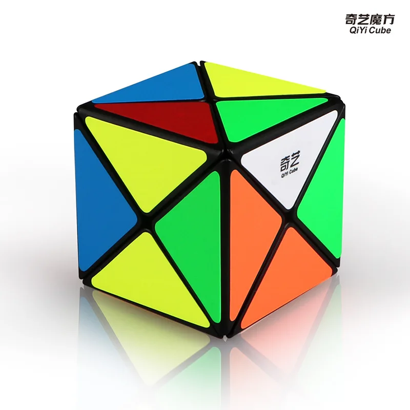 QiYi Dino Khối Lập Phương 3X3X3 Magic Tốc Độ Cubo Qityi X Cube Stickerless Chuyên Nghiệp Xếp Hình Fidget Đồ Chơi Trẻ Em Quà Tặng