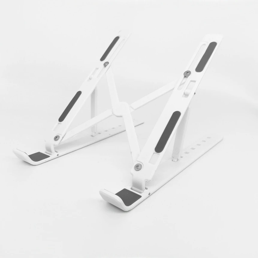7 Levels Adjustable Laptop Stand  Foldable Portable Notebook Bracket Support Base ABS Holder for Macbook  Lenovo Laptop Air Pro