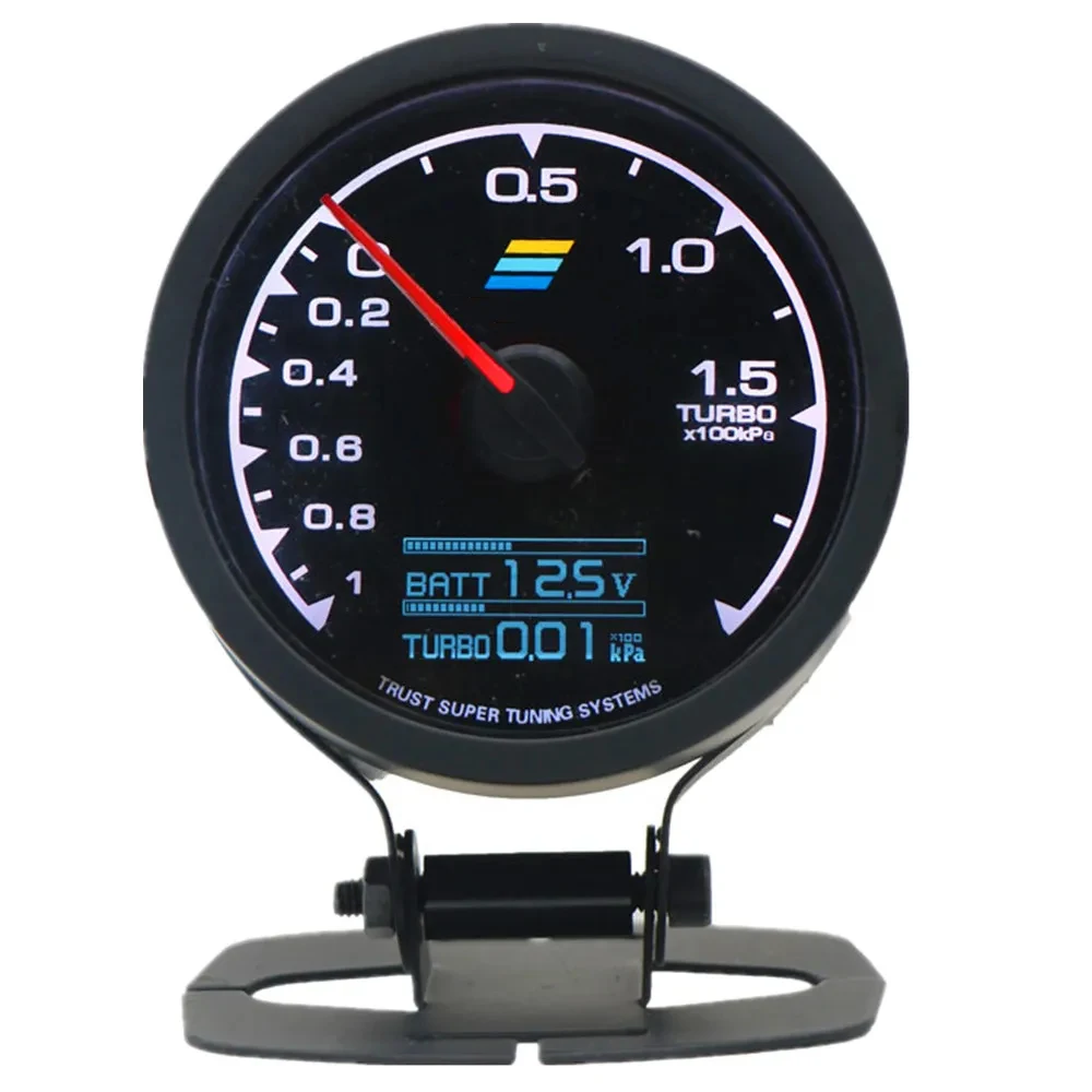62mm GReddi cyfrowy wyświetlacz LCD wskaźnik samochodowy ciśnienie oleju temperatura oleju woltomierz do pomiaru temperatury wody