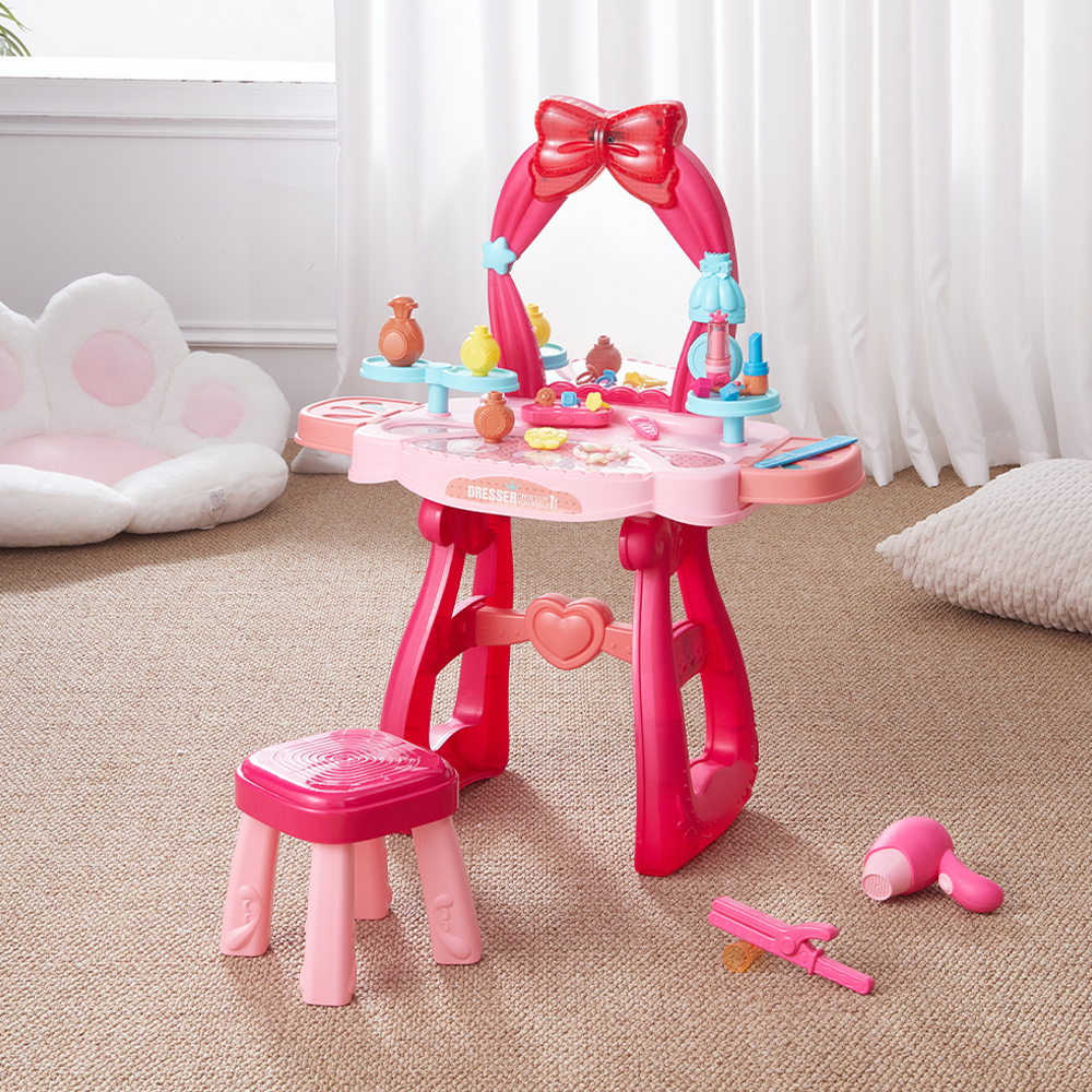 Children's Dressing Table Set Girls' home exquisite gift Children's dressing table bedroom toy cosmetics set