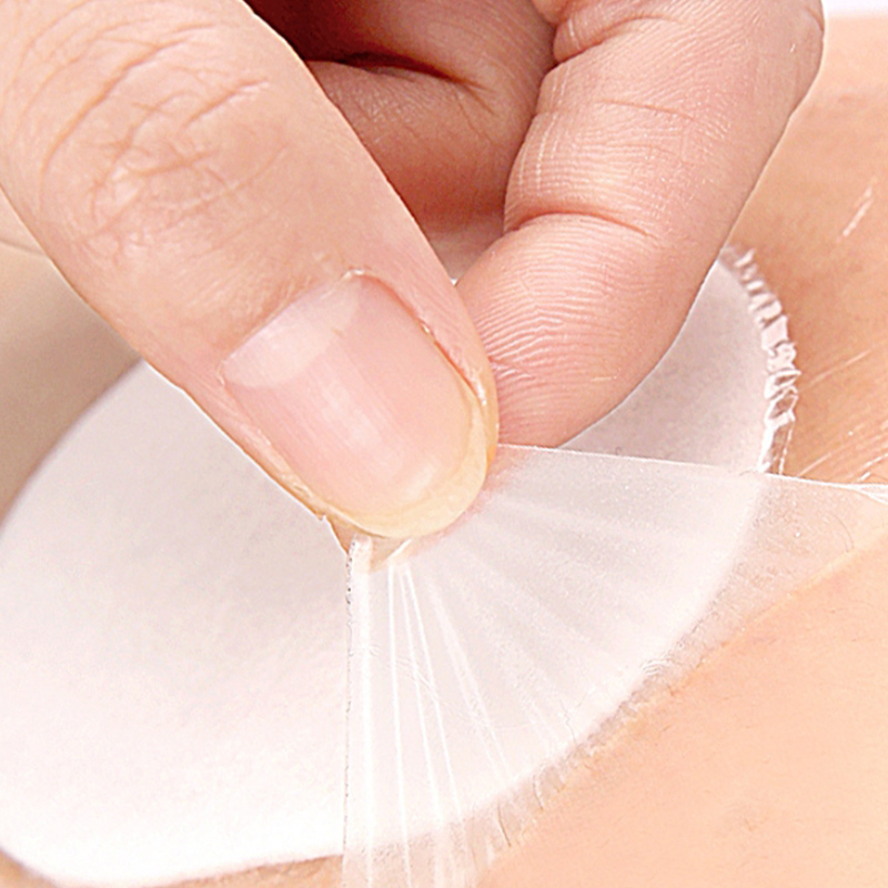 Parche fino de verano para detener el sudor debajo de las axilas, almohadilla de algodón absorbente integrada, Invisible, transparente, sin huellas
