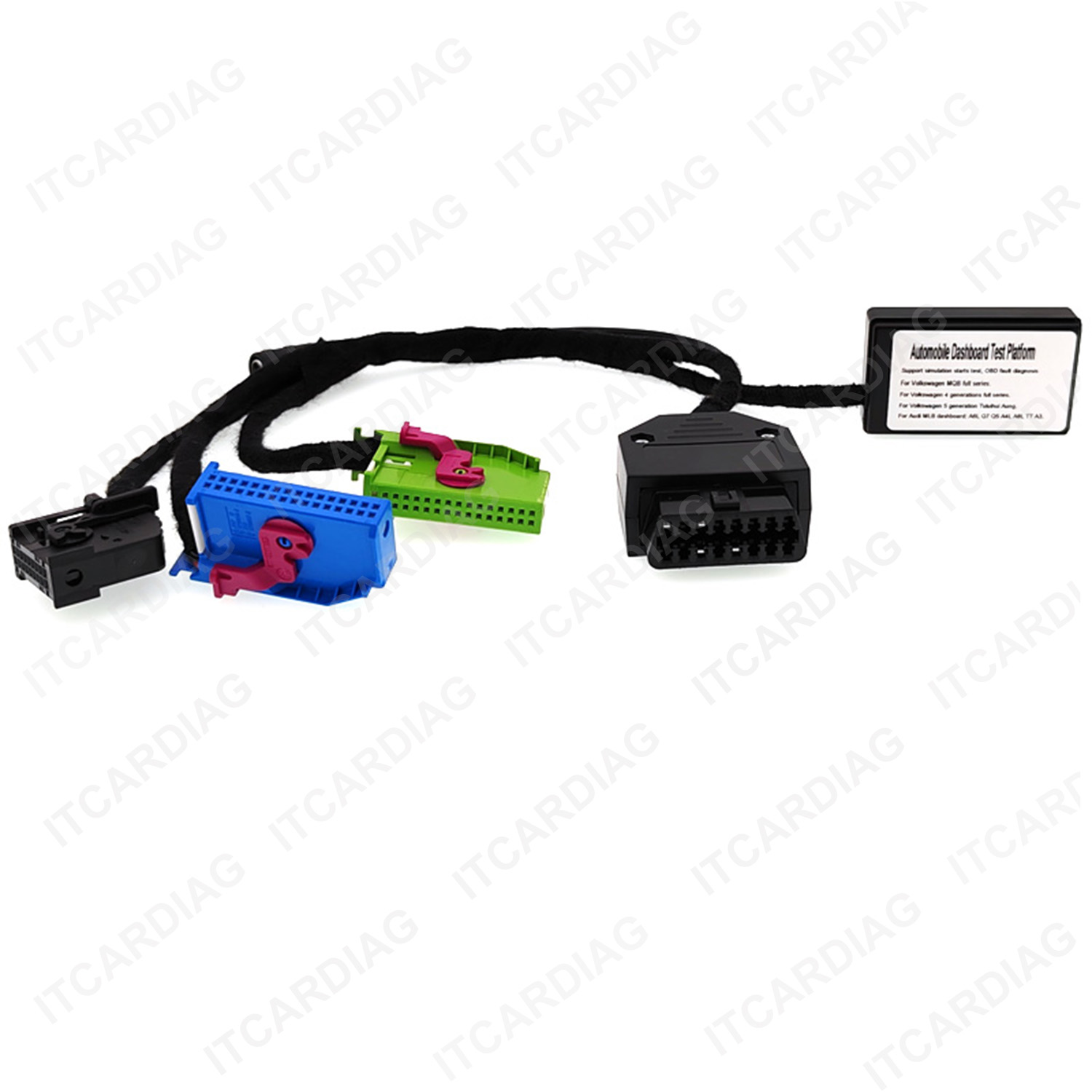 Kit de cables de tablero de plataforma de prueba de grupo MQB MLB para VW 4 5 generación para Audi A6 A8 A4 Q5 Q7 MLB instrumento de encendido de coche