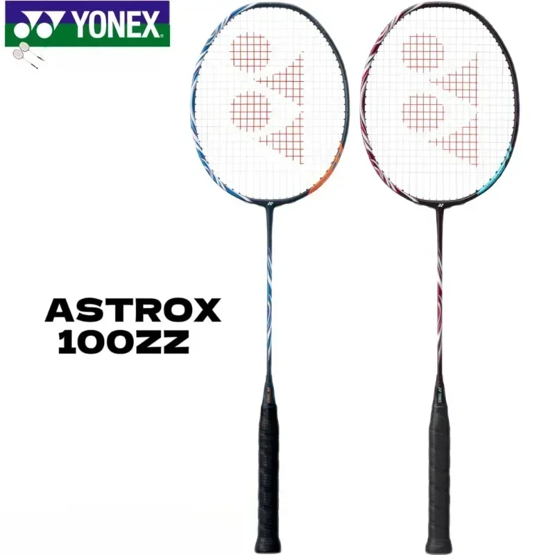 YONEX Genuine Badminton Racket AX100ZZ Blue Red ASTROX Series Professional Badminton Racket Set Customizable Pounds With String