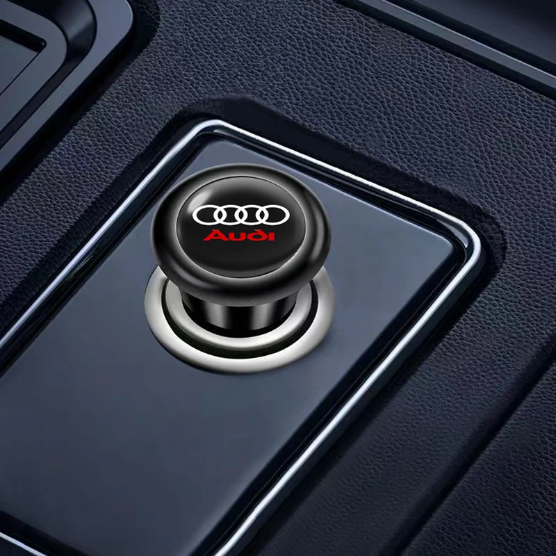 12V Metal Car Windproof Portable flameless Cigarette Lighter For Audi SLine QUATTRO Q3 Q5 Q7 RS3 RS4 RS5 A3 A4 B5 B7 B9 8p 8V