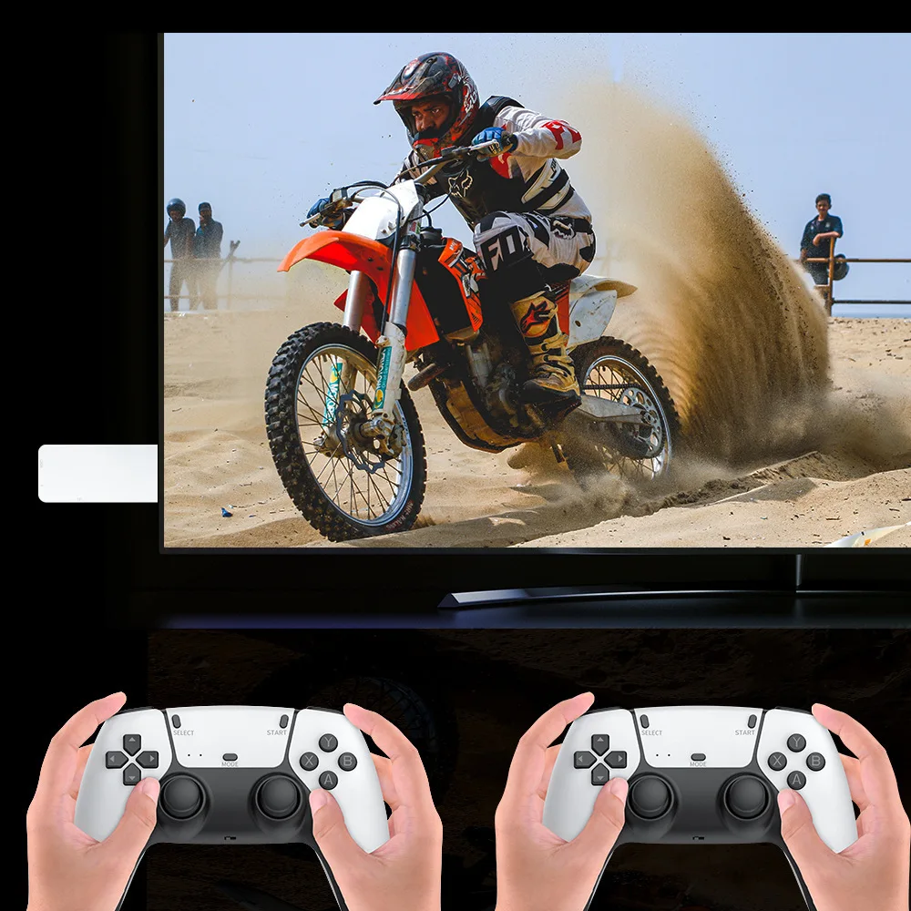 M15 4K ハンドヘルドビデオゲームコンソール 64 グラム 20000+ レトロゲームワイヤレスゲームパッド HD ゲームマルチエミュレータスティック