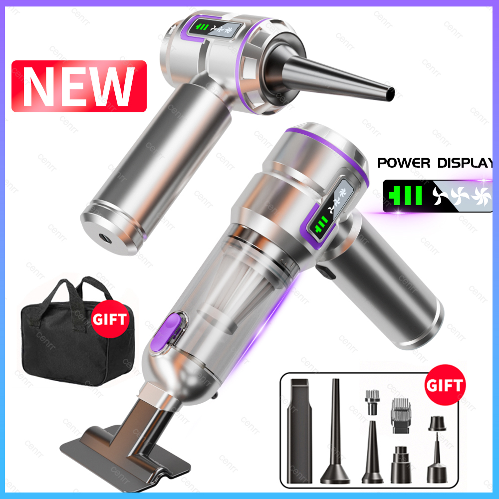 Автомобильный пылесос, мини-мощный 998000PA, портативная бытовая техника, ручной пылесос для автомобильного пылесоса