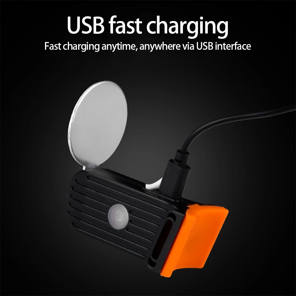 ไฟท้ายจักรยานใหม่ไฟจักรยานหลายโหมดชาร์จด้วย USB ไฟท้ายไฟท้ายไฟแฟลช LED อุปกรณ์เสริมสำหรับจักรยาน