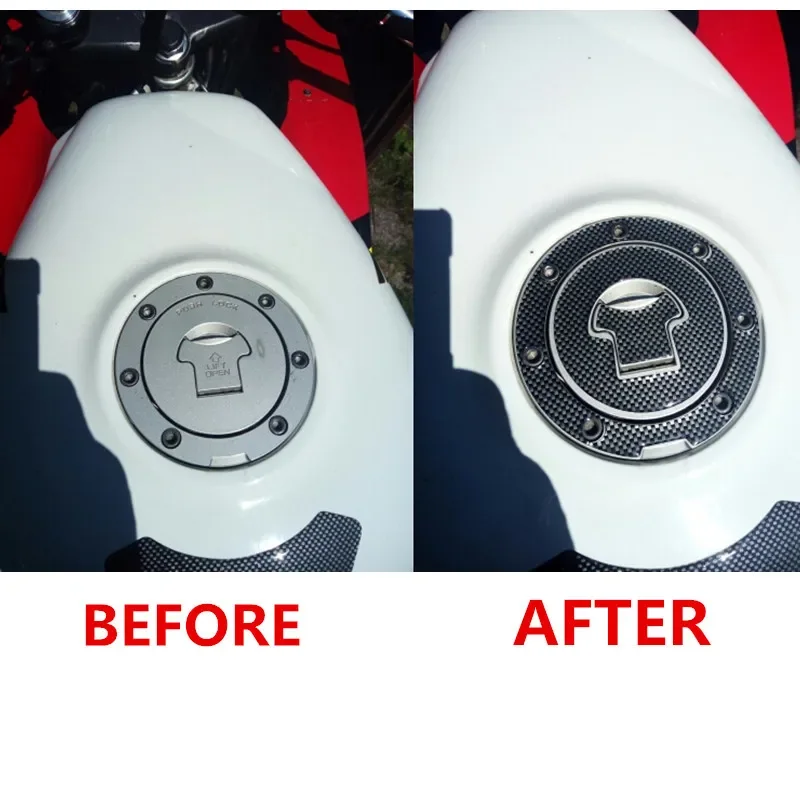 オートバイの燃料タンクパッド軽油キャップカバーステッカーデカールプロテクターカーボンホンダ CBR RVF VFR CB400 CB1300 CBR1000RR CBR600R